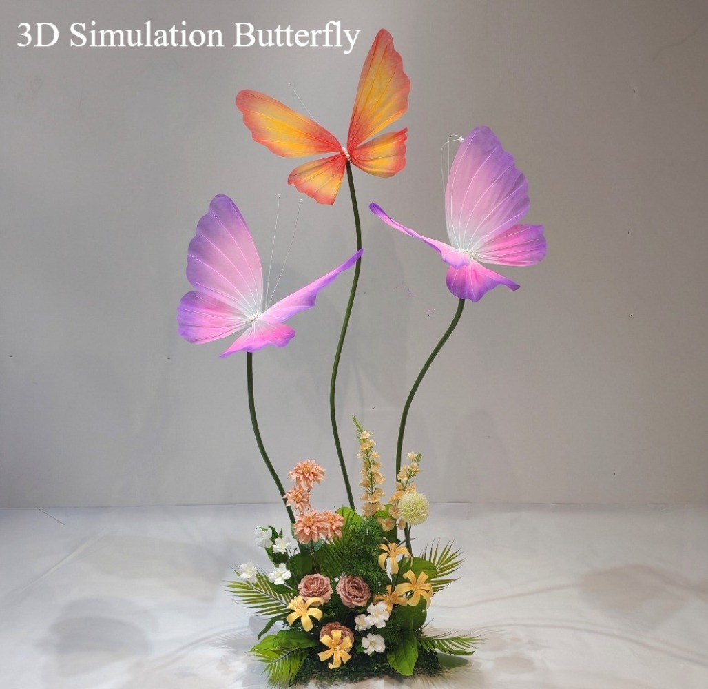 Wedding Supply Shops - 3D simulatie vlinders van zijden gaas,