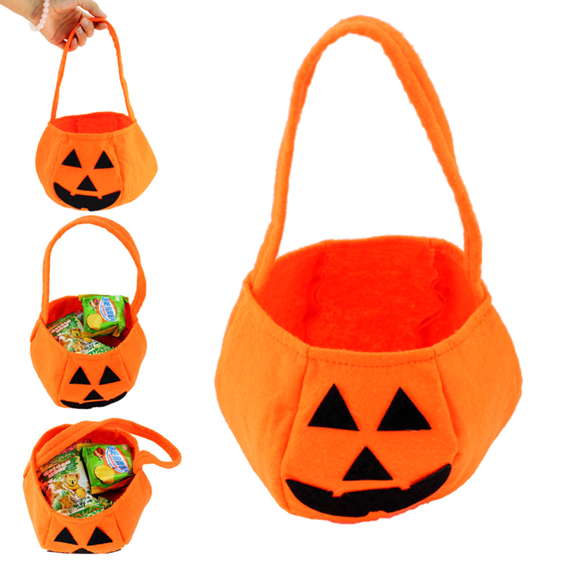 Wedding Supply Shops - 1/3/5 stks Halloween Pompoen Draagtassen Niet-geweven