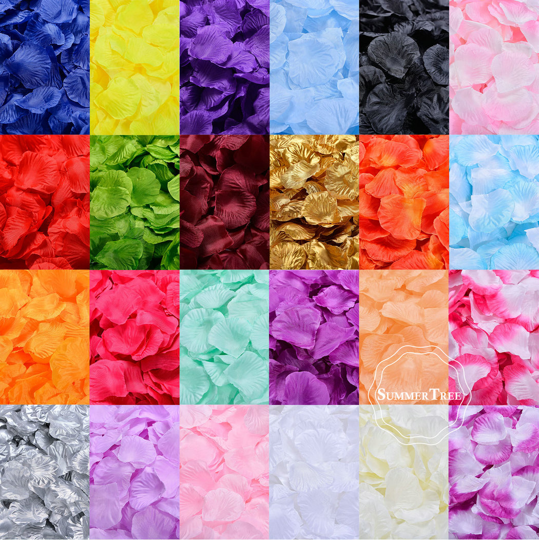 100 Stks/pak Zijden Rozenblaad - Supply Wedding Venue recensie en prijs
