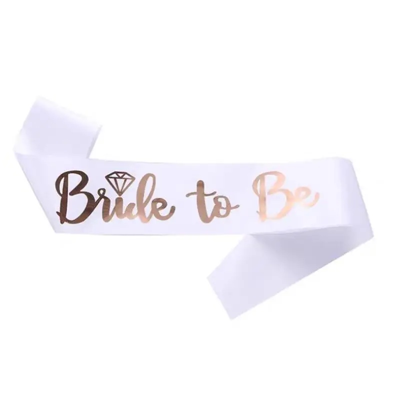 1 Set Bruidssjerp Rose Gold De - Bride Tribe Sash recensie en prijs