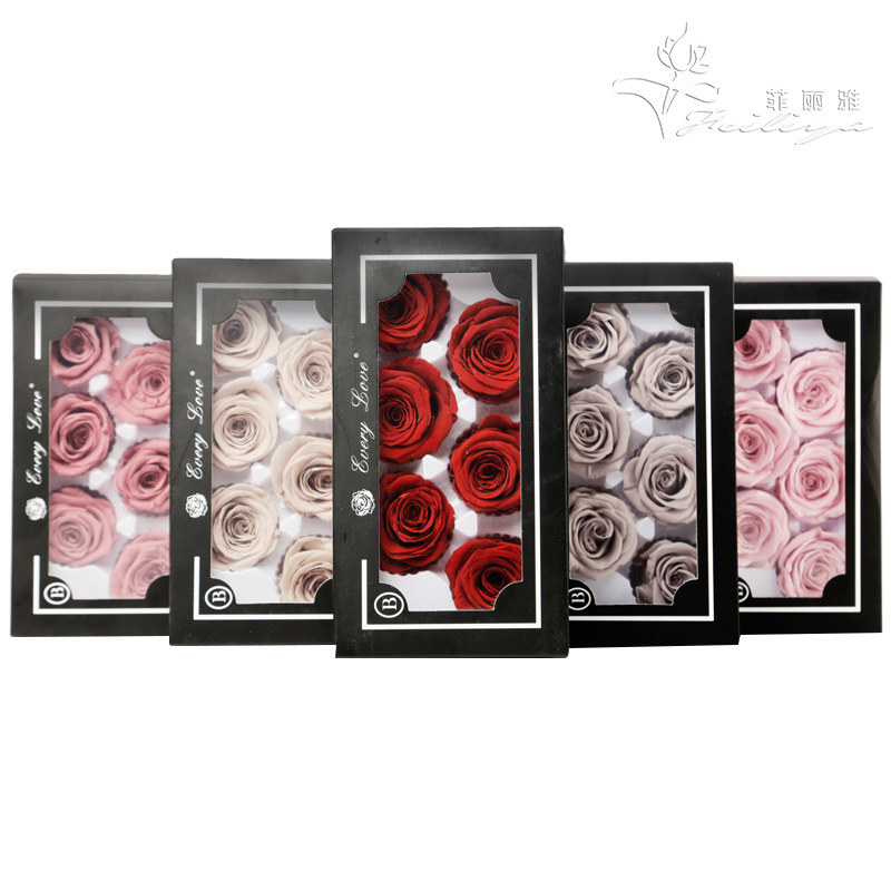 6 stuks eeuwige rozenbloemhoof - Wedding Supply In Bulk recensie en prijs